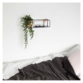 Adorno De Pared Pequeño Negro y Arena - Umbra