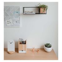 Adorno De Pared Pequeño Negro y Arena - Umbra