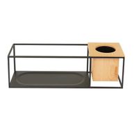 Adorno De Pared Pequeño Negro y Arena - Umbra