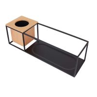 Adorno De Pared Pequeño Negro y Arena - Umbra