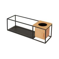 Adorno De Pared Pequeño Negro y Arena - Umbra
