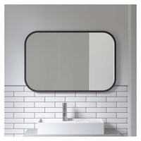 Espejo Hub Rectangular 24X36 Plg Negro - Umbra