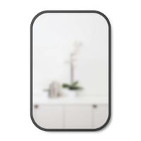 Espejo Hub Rectangular 24X36 Plg Negro - Umbra