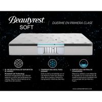 Colchón Beautyrest Soft - Simmons Varios Tamaños