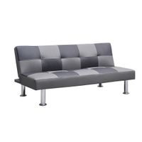 Sofacama Cuadros Gris 175 x 90 x 80 cm - Z