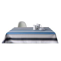 Mantel Caravaggio Azul Redondo 120 Cm - Livim Natural Home