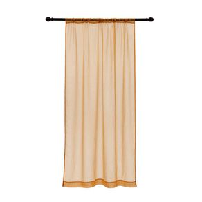 Cortina Voile Corrugada 135 X 220 Cm - Viva Varios Colores