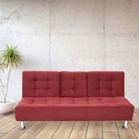 Sofá Cama Con Portavasos Corinto 185X110X84 - Intap