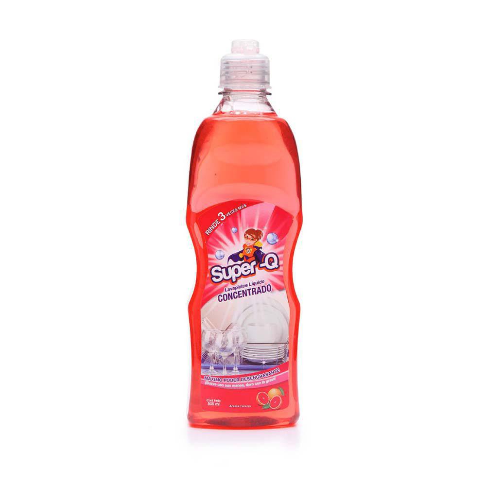 Jabón Lavaplatos Líquido Concentrado 500 Ml con Aroma Toronja