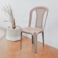 Silla De Exterior Roma Beige - Megaplast