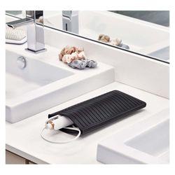 Funda Para Alisadora Negra De Silicona - Interdesign