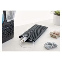 Funda Para Alisadora Negra De Silicona - Interdesign