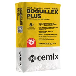 Boquillex Plus Sin Arena 10 Kg - Cemix Varios Colores