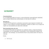Fertilizante Foliar Ultrafert 1 Lt