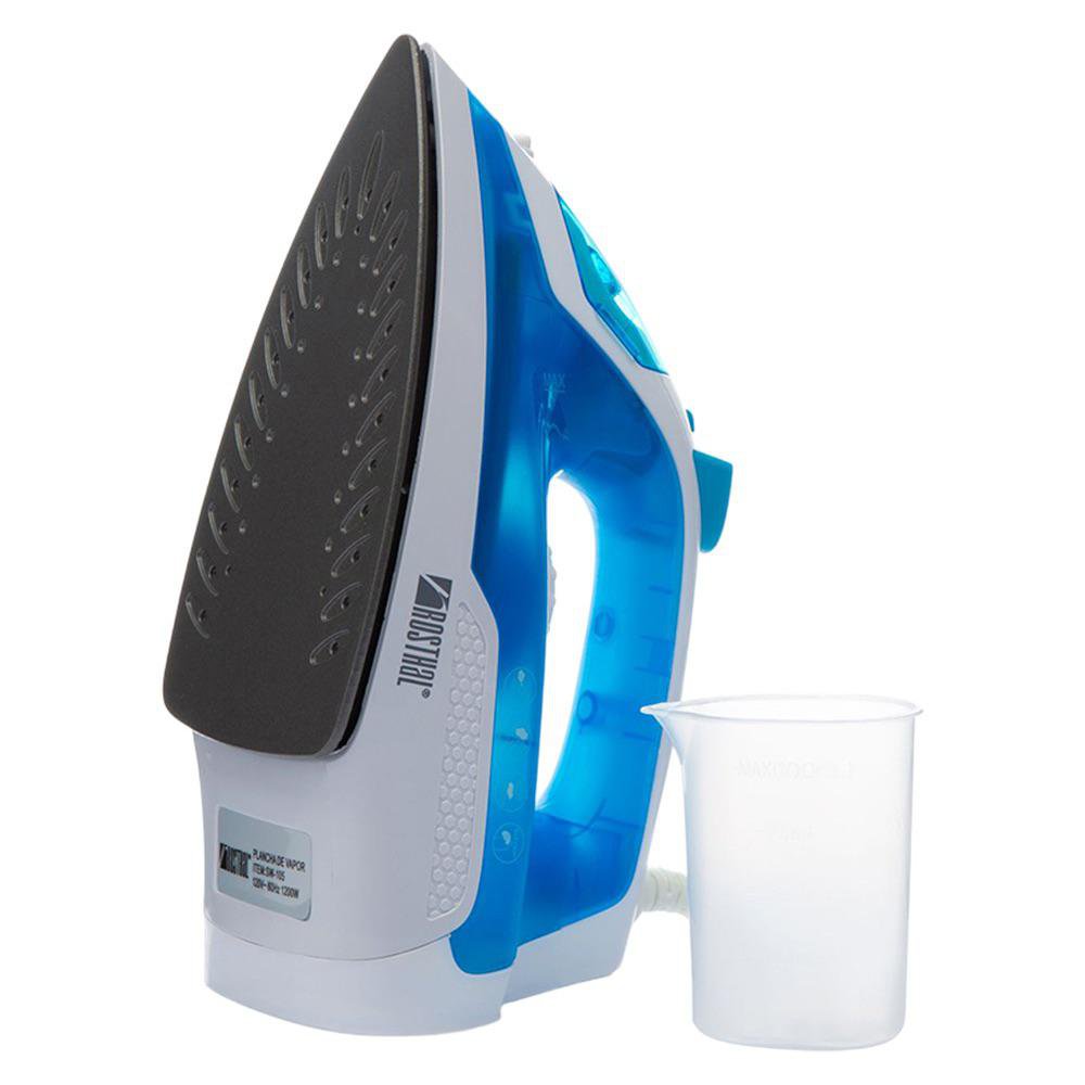 Plancha de Vapor para Ropa con Rociador de 1200 W Color Azul