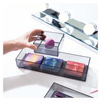 Organizador De Cosméticos Negro - Interdesign