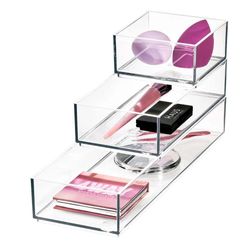 Organizador Set 3 Pzs Transparente - Interdesign