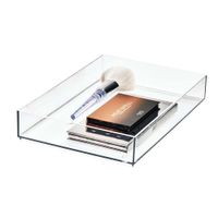 Organizador De Cosméticos Transparente 8X12X12 Plg - Interdesign