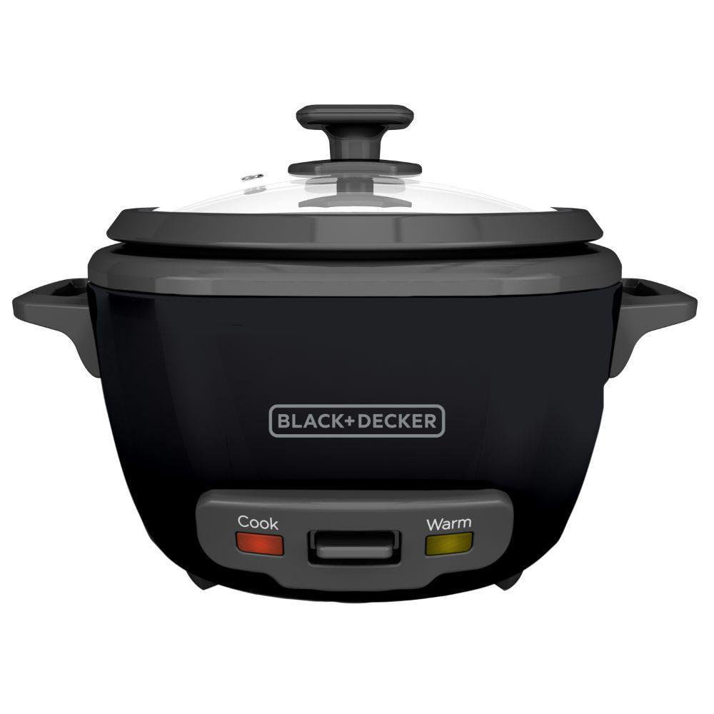 Olla Arrocera Eléctrica Color Negro de 14 Tazas