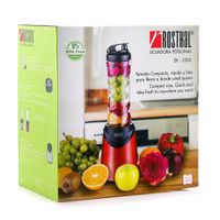 Licuadora Personal Rojo 550 Ml - Rosthal