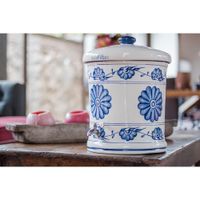Ecofiltro Cerámico Diseño Flores Azules - Ecofiltro