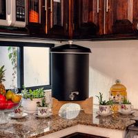 Ecofiltro Negro Peltre Mate 27 Litros