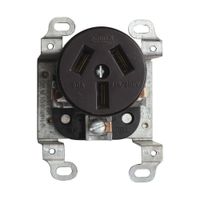 Toma Tipo 50A Negro - Eagle Electric