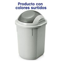 Basurero Tapa Vavién Gris - Ucsan Varias Capacidades