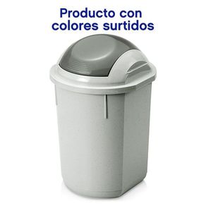Basurero Tapa Vavién Gris - Ucsan Varias Capacidades