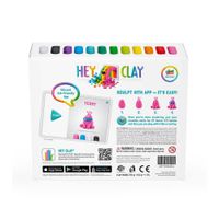 Set De 18 Latas De Arcilla Monstruos - Hey Clay