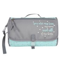 Cambiador Portátil Celeste Estrellas - Baby Essentials