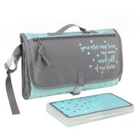 Cambiador Portátil Celeste Estrellas - Baby Essentials