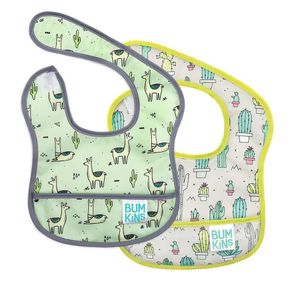 Babero De Inicio Diseño Llama 2 Pzas - Bumkins
