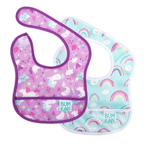 Babero Inicio Unicornio 2 Pzas - Bumkins