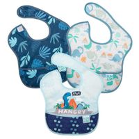 Babero Super Dinosaurio 3 Pzas - Bumkins