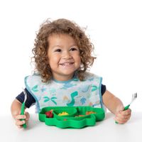 Babero Super Dinosaurio 3 Pzas - Bumkins