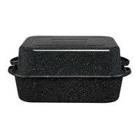 Asador Rectangular Negro Sin Parrilla - Cinsa