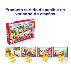 Juego Rompecabezas Educativo Varios Diseños - S/m Fab.