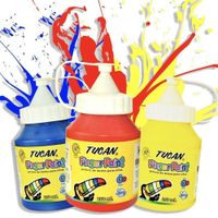 Témpera De Dedos Para Manualidades 250 Ml - Tucan Varios Colores