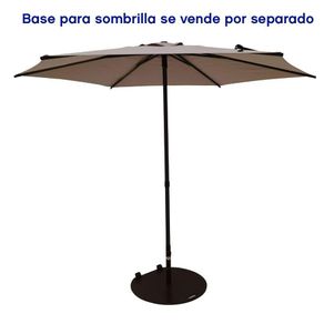 Sombrilla De Exterior Taupe 2.7 M  - Hespéride