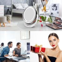 Espejo Recargable Con Aumento 5x1 - TouchBeauty