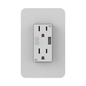 Tomacorriente Doble Blanco Con Puerto USB - Nexxt