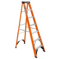 Escalera De Tijera Tipo ll 6 Peldaños Fibra De Vidrio - Truper