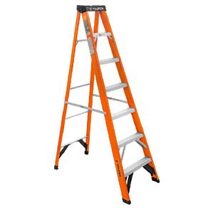 Escalera De Tijera Tipo ll 6 Peldaños Fibra De Vidrio - Truper