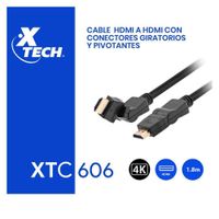 Cable Hdmi Macho A Hdmi Macho Giratorio - Xtech