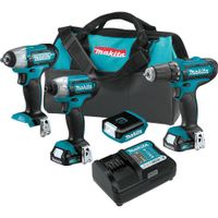 Set Taladro + Atornillador + Llave Impacto - Makita
