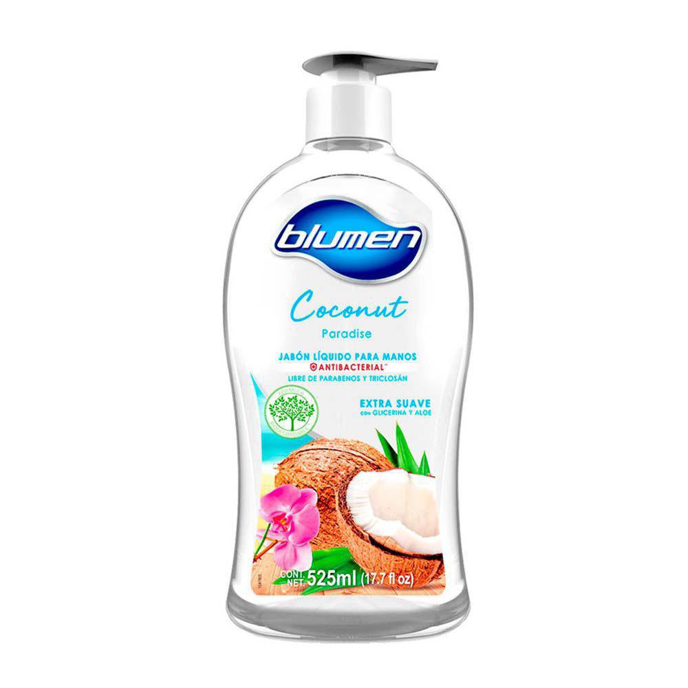 Jabón Líquido para Manos 525 Ml - Varios Aromas Coconut