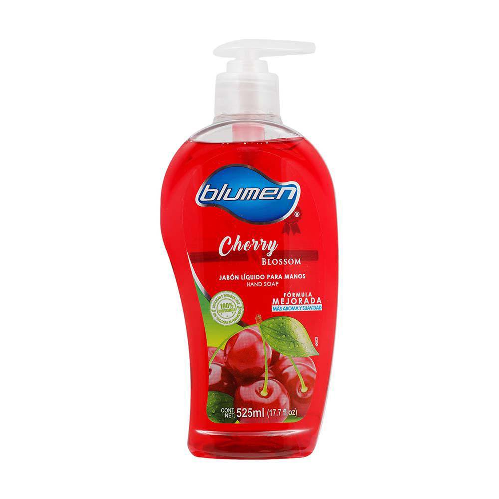 Jabón Líquido para Manos 525 Ml - Varios Aromas Cherry