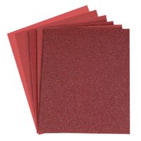 Lija Tela Esmeril Grano 36 Color Rojo - Truper