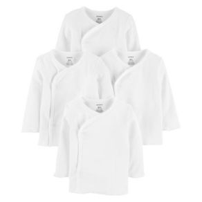 Camisas Con Abertura Blancas 4 Pzas - Carter´s Varias Tallas